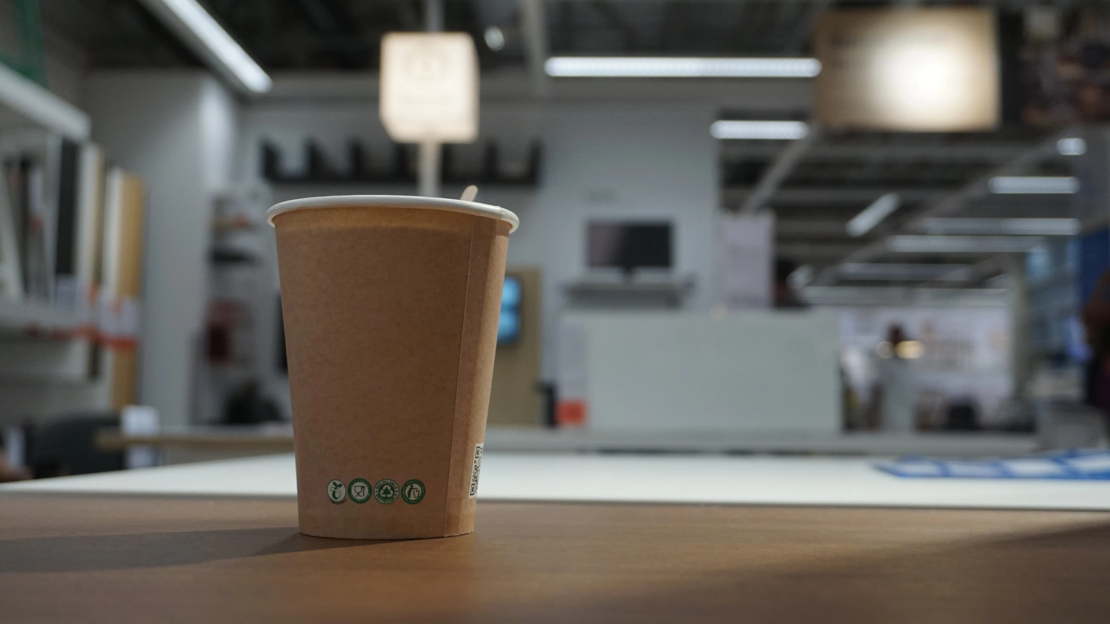 Coffee first, then work